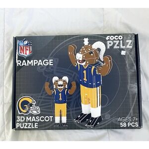 RAMS 3D‎ Mascot Staley Puzzle NFL Foco PZLZ Football Fan